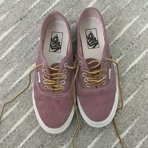 Red Vans - 7 EUC